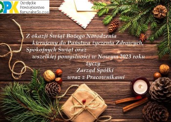 Życzenia Bożonarodzeniowe 2022